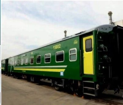Railways receive 46 coaches to modernize train operations