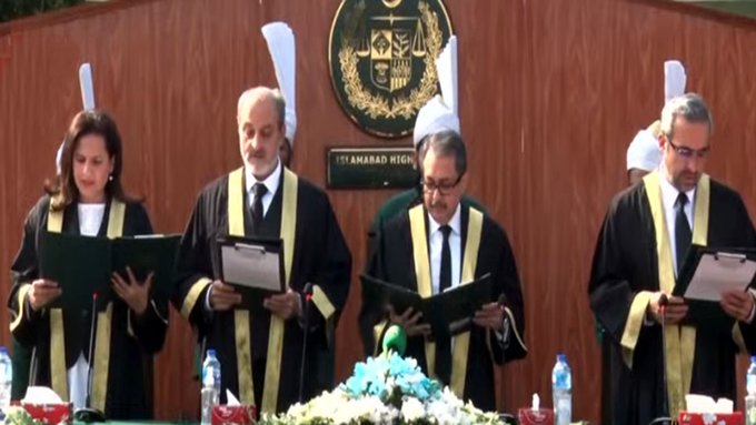 IHC's 3 new judges take oath