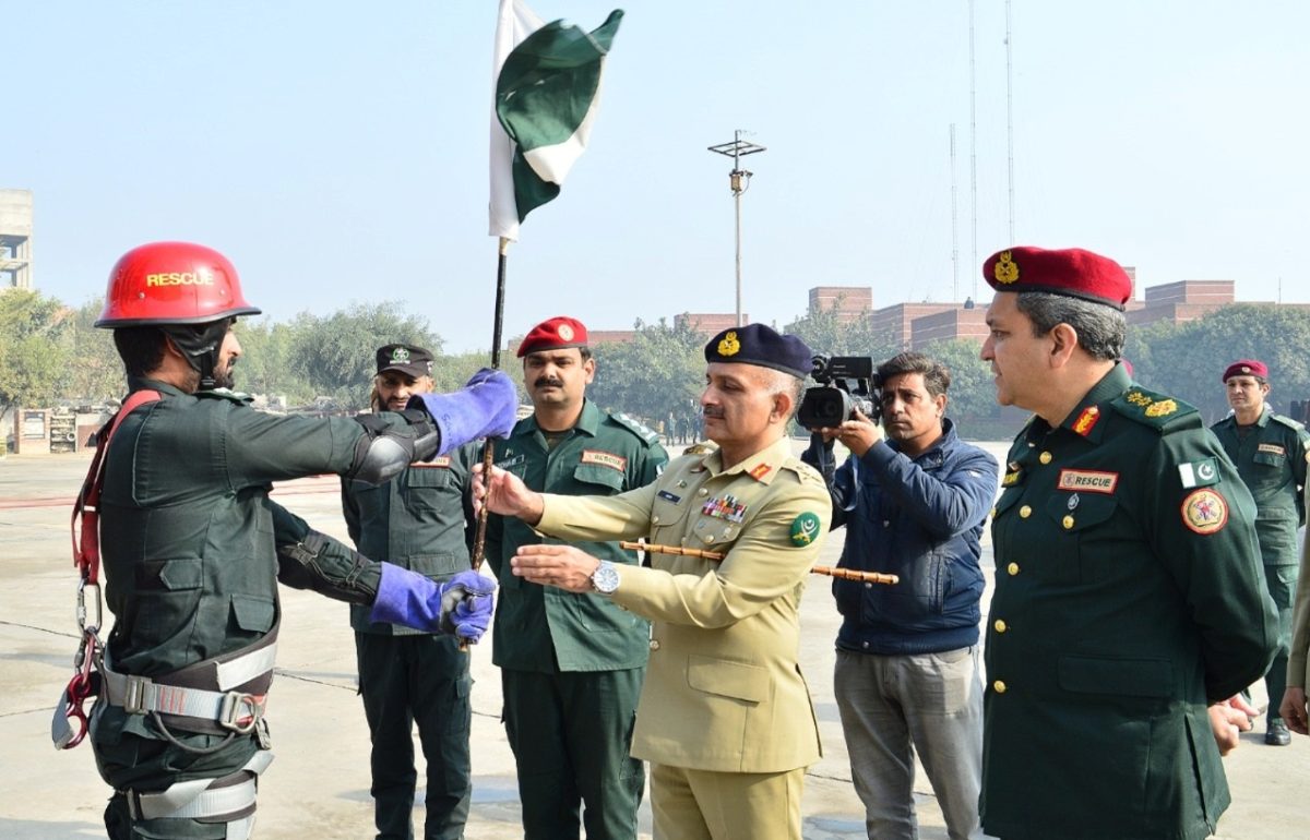 Passing out of 234 rescuers held