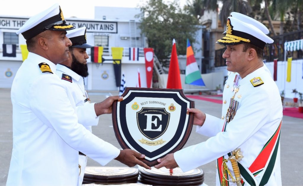 Pakistan Navy conducts Fleet Annual Efficiency Competition Parade