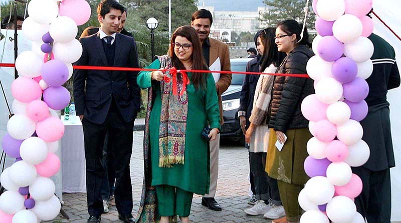 Special Assistant to the Prime Minister on the Youth Affairs Miss Shaza Fatima Khawaja inaugurated the Wecamp Festival over the weekend