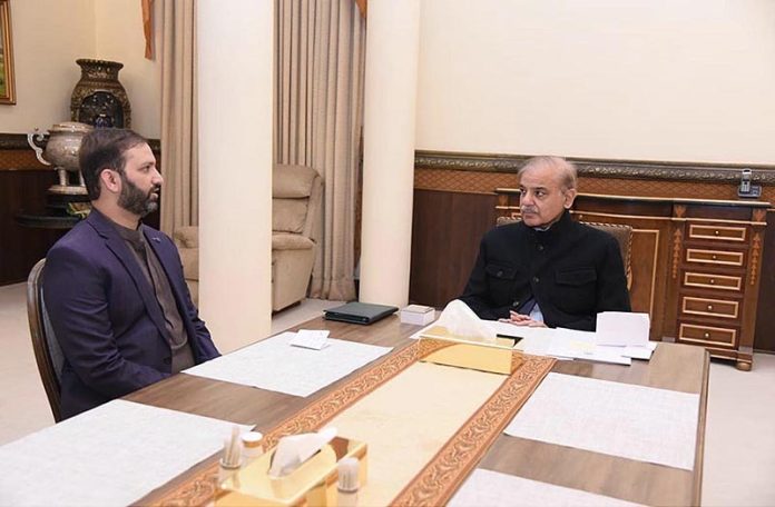 Senator Dr. Afnan Ullah Khan calls on Prime Minister, Muhammad Shehbaz Sharif