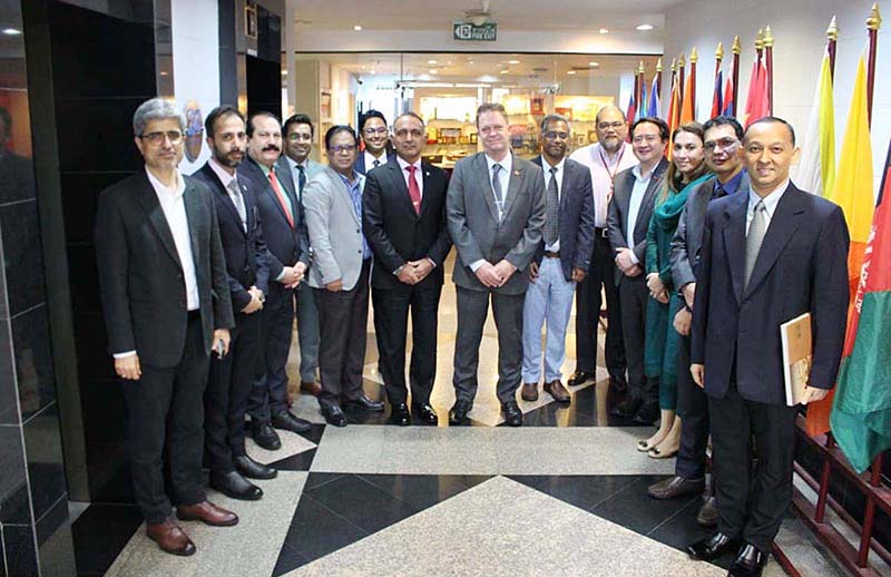 Delegation of Pakistan led by Lt. General Inam Haider Malik Chairman NDMA visited ADPC Headquarters