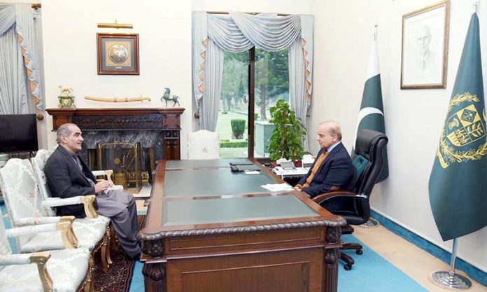 Federal Minister for Railways and Aviation, Khawaja Saad Rafique calls on Prime Minister Muhammad Shehbaz Sharif Federal Minister for Railways and Aviation, Khawaja Saad Rafique calls on Prime Minister Muhammad Shehbaz Sharif