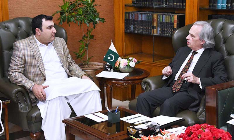 Vice Foreign Minister of Argentina Mr. Pablo Tettamanti called on Deputy Speaker National Assembly Zahid Akram Durrani in Parliament House
