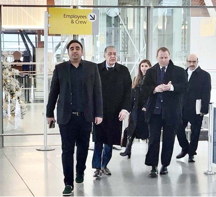 Federal Minister for Foreign Affairs, Bilawal Bhutto Zardari arrives at New York to host Special G77 and China Ministerial Meeting at the United Nations Headquarters