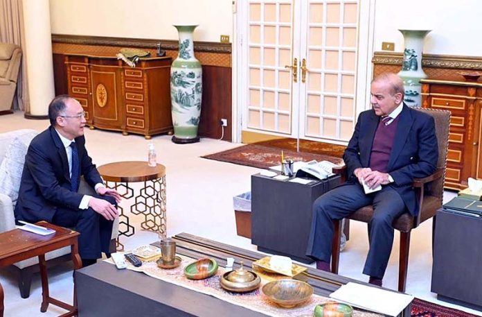 Ambassador of People's Republic of China, H.E. Nong Rong calls on Prime Minister Muhammad Shehbaz Sharif