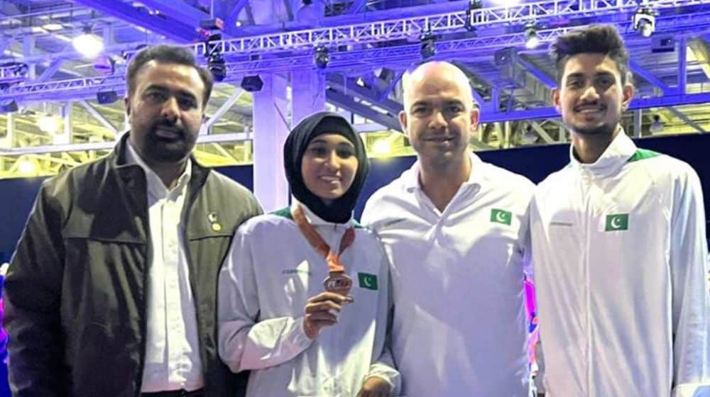 Pakistan’s Fatimatuz Zehra wins bronze medal in International Taekwondo Russian Open Championship