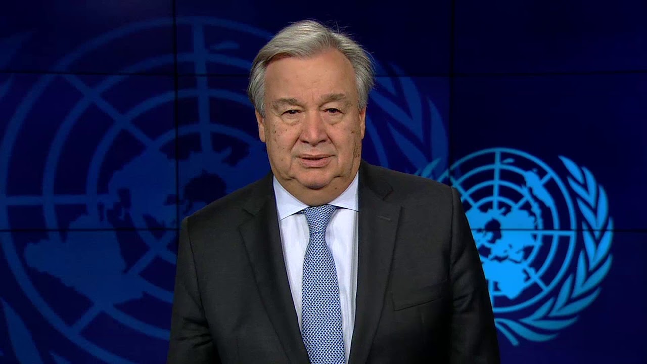 UN Secretary General special message on Human Rights Day