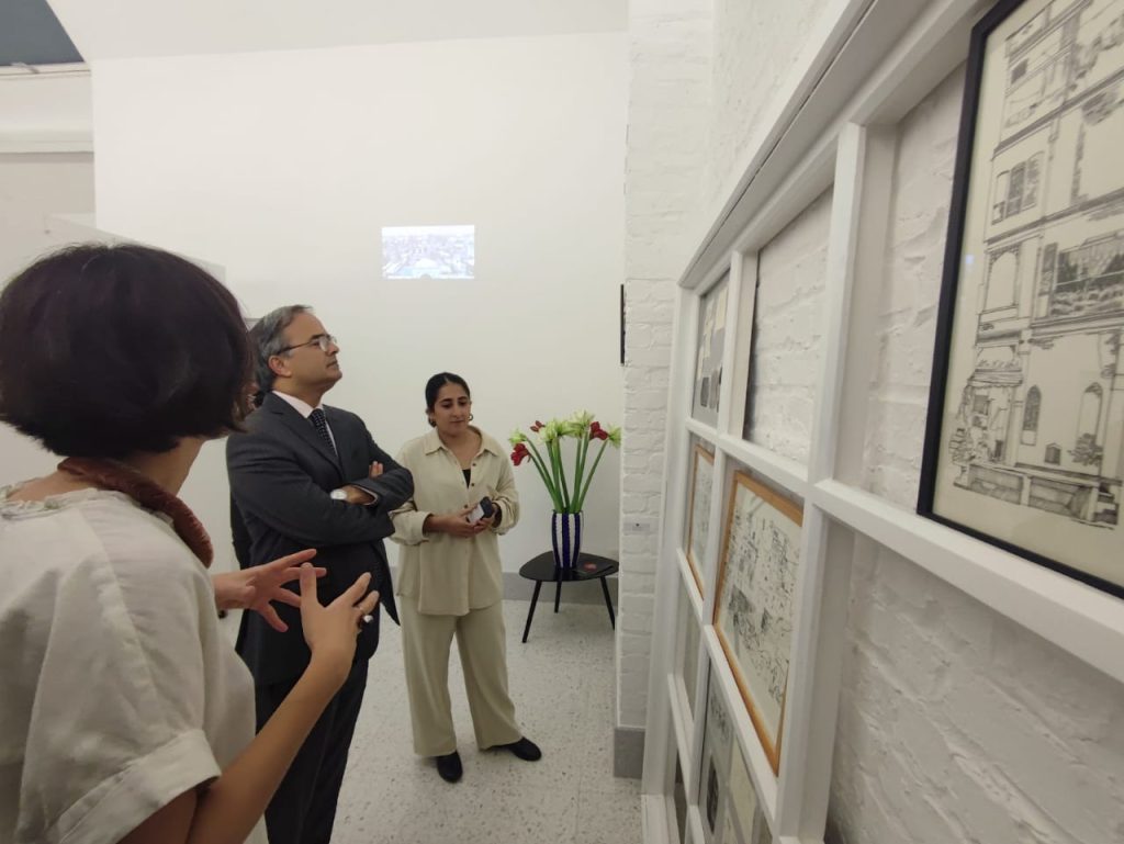 Art exhibition of a Pakistani visual artist in Brussels highlights urbanization