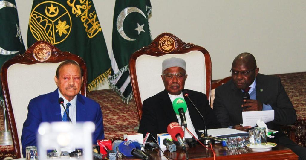 AJK President, OIC Sec Gen discuss Kashmir issue