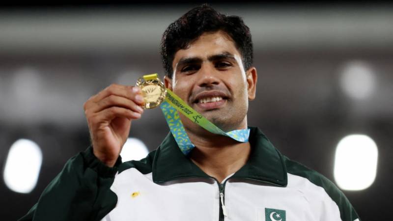 Javelin thrower Arshad Nadeem l