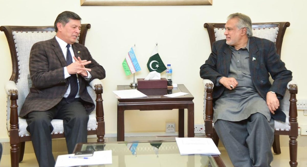 Pak-Uzbekistan can play key role for regional economic integration: Ishaq Dar