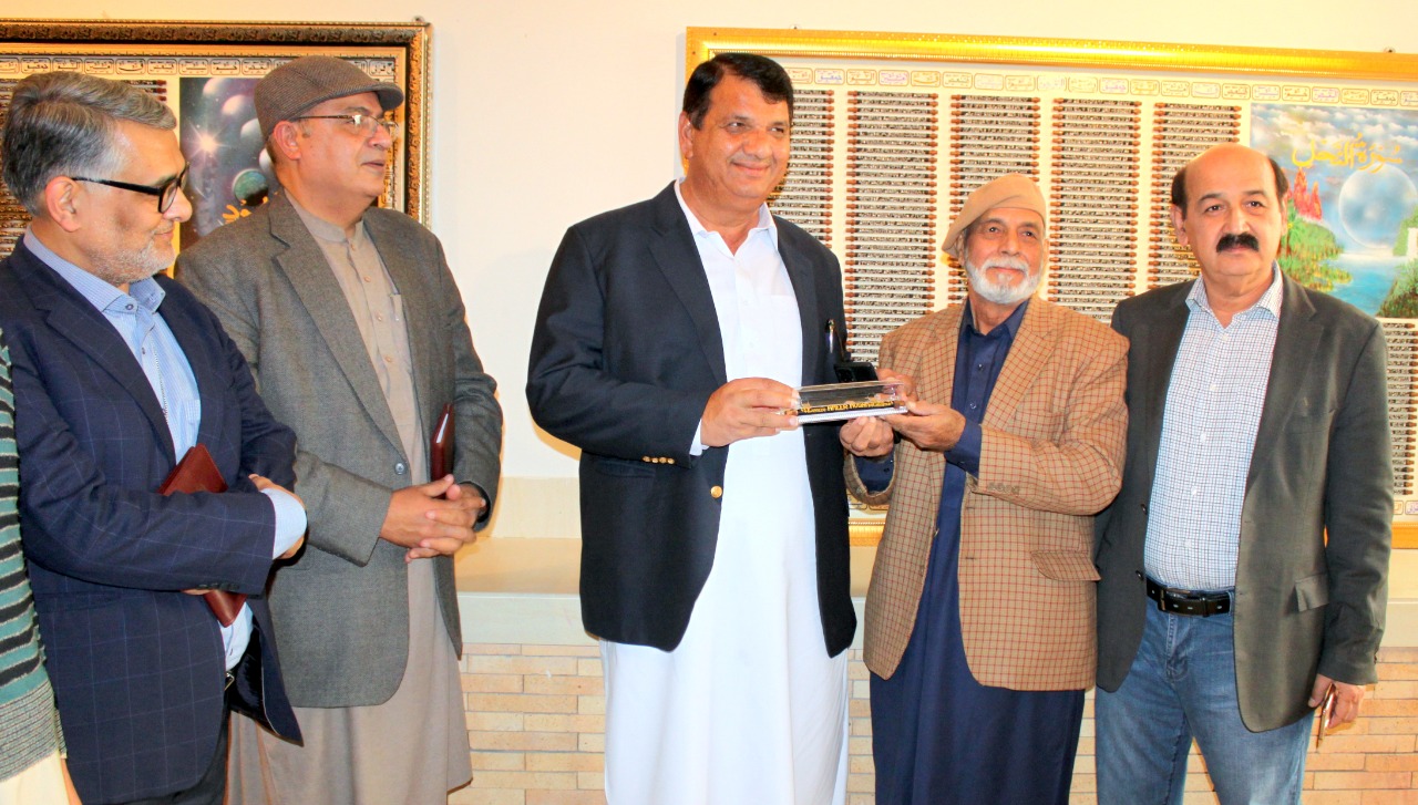 Amir Muqam inaugurates exhibition of Quranic manuscripts