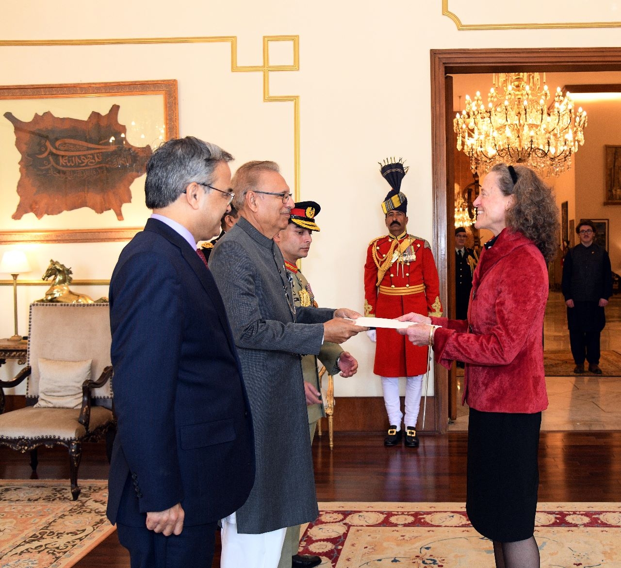 Envoys of Canada, Austria, others present credentials to president