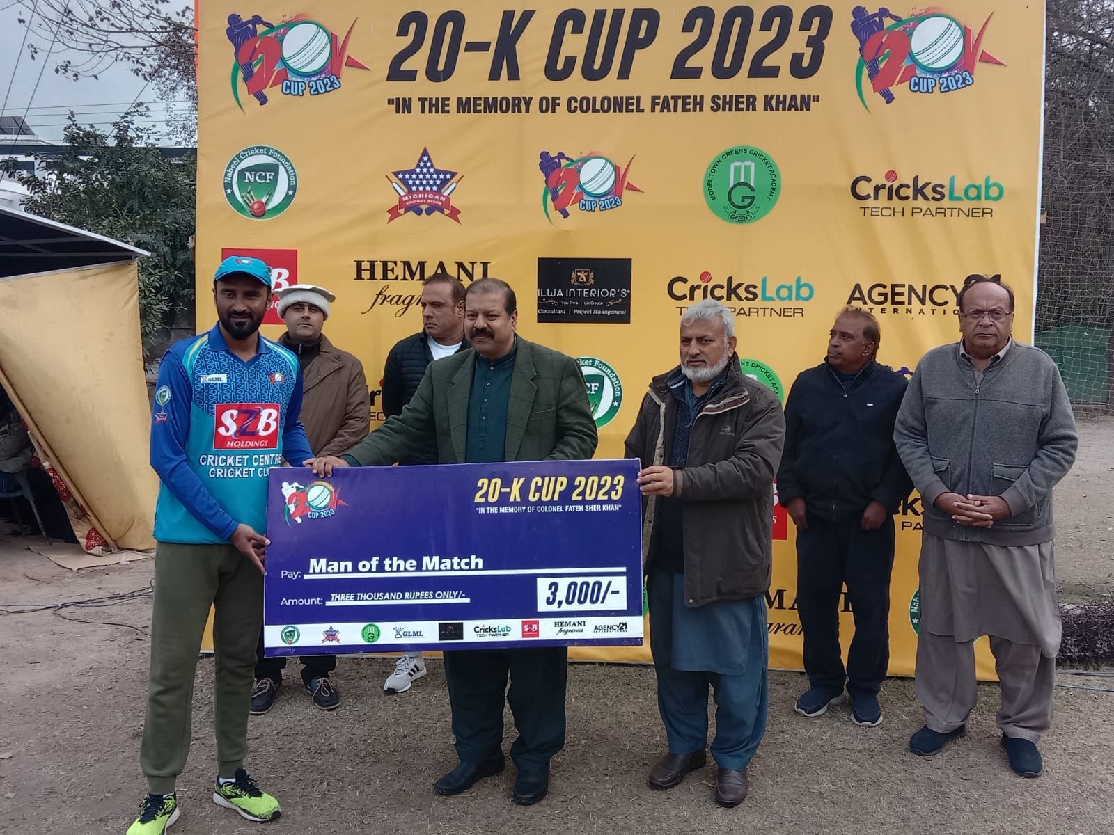20-K Cup 2023: Cricket Center, City Gymkhana, Ludhiana Club record wins