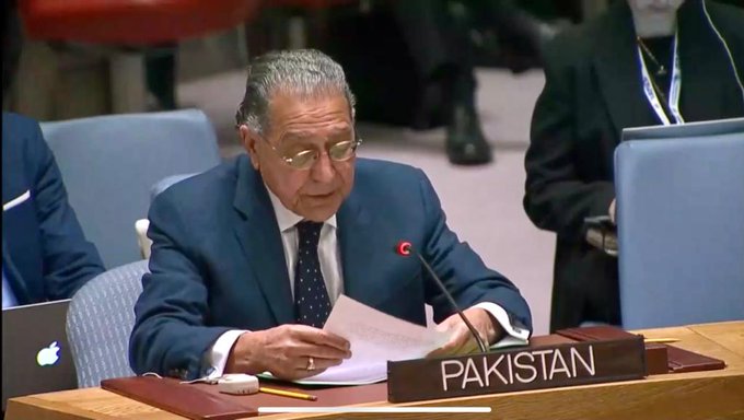 Pakistan urges UNSC to act 'swiftly, resolutely' to end Israel's rights abuses in Palestine's occupied lands