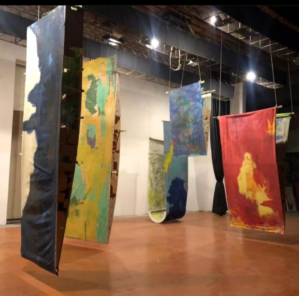 Sara Khan's symbolic art work goes on display