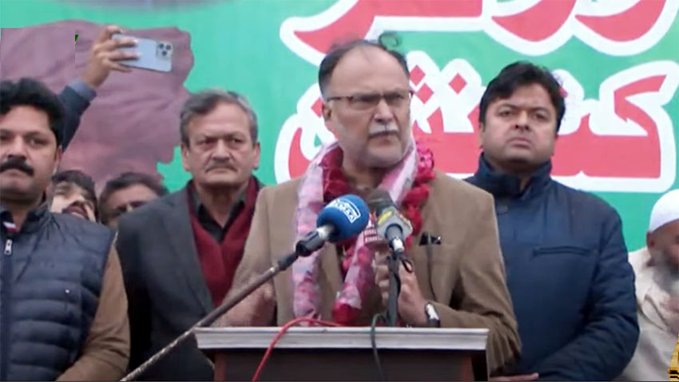 Agreement signed by Imran with IMF responsible for hike in petrol prices: Ahsan