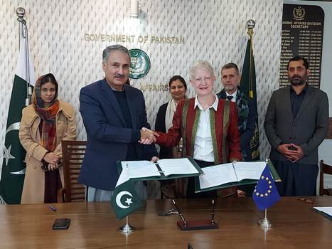 Pakistan receives €87 million from EU for green economy and skilled manpower