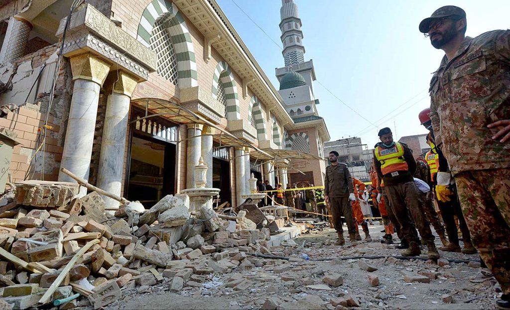 Peshawar blast : Lady Reading Hospital receives 100 dead bodies