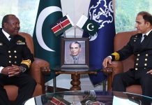 Commander Kenya Navy visits NHQ