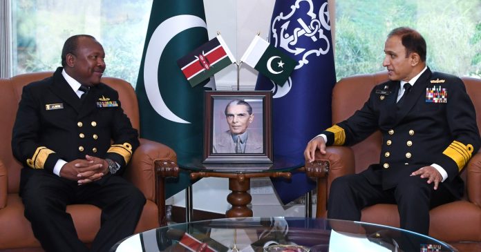 Commander Kenya Navy visits NHQ