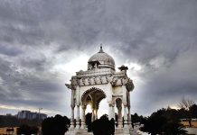 An attractive and eye-catching view of clouds hovering over the skies in the Federal Capital.