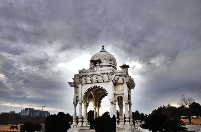 An attractive and eye-catching view of clouds hovering over the skies in the Federal Capital.