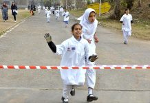 5000 youth participate in the marathon including students from different institutions, Boys scouts, Girls guide association and others of twin cities