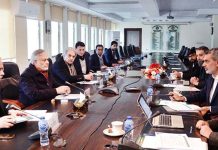 Federal Minister for Finance and Revenue, Senator Mohammad Ishaq Dar chaired a meeting on role of Pakistan Development Fund (PDF) and State Owned Enterprise (SOEs) at Finance Division