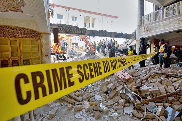 High explosive material used in Police Lines blast: BDU