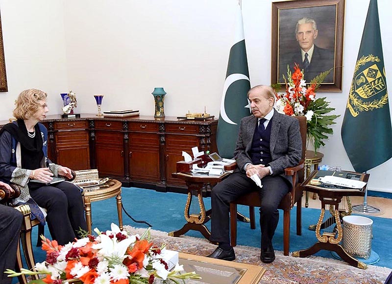 Ms. Inger Andersen, Executive Director of the United Nations Environment Programme (UNEP) called on Prime Minister Muhammad Shehbaz Sharif