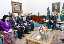 Ms. Inger Andersen, Executive Director of the United Nations Environment Programme (UNEP) called on Prime Minister Muhammad Shehbaz Sharif
