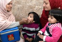Over 17 million children immunized in first phase of Polio drive