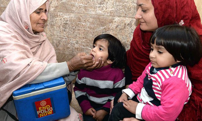Over 44.2 million children receive anti-polio drops