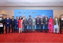 A group photo of participants during Investment Readiness Conference for Khyber Pakhtunkhwa (KP) Integrated Tourism Zones at a local hotel