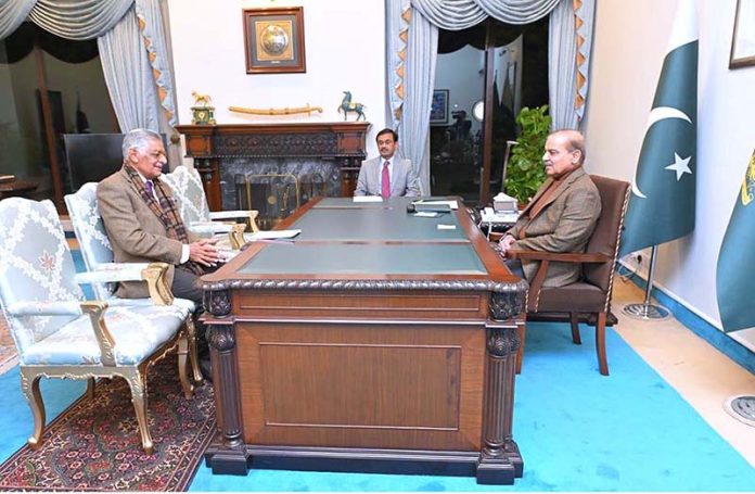 Member National Assembly Sajid Mehdi calls on Prime Minister Muhammad Shehbaz Sharif