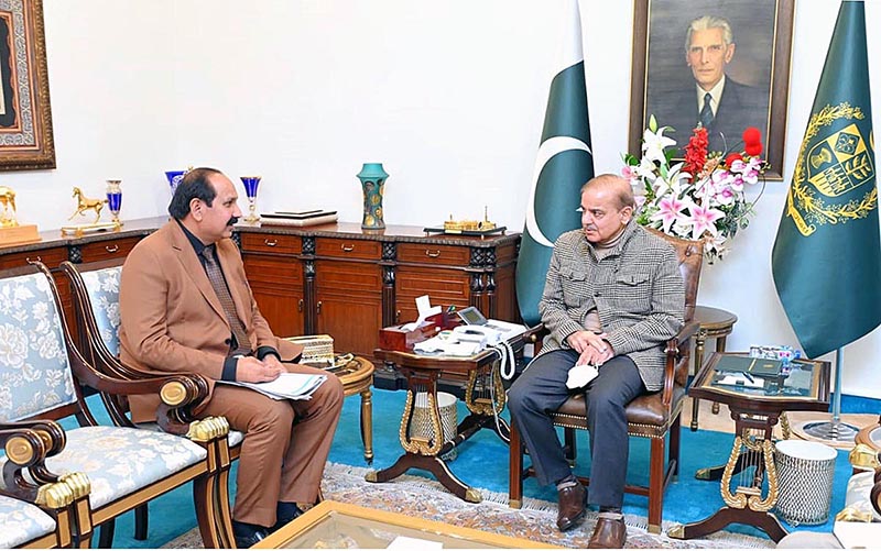 Member National Assembly Dr. Zulfiqar Bhatti calls on Prime Minister Muhammad Shehbaz Sharif
