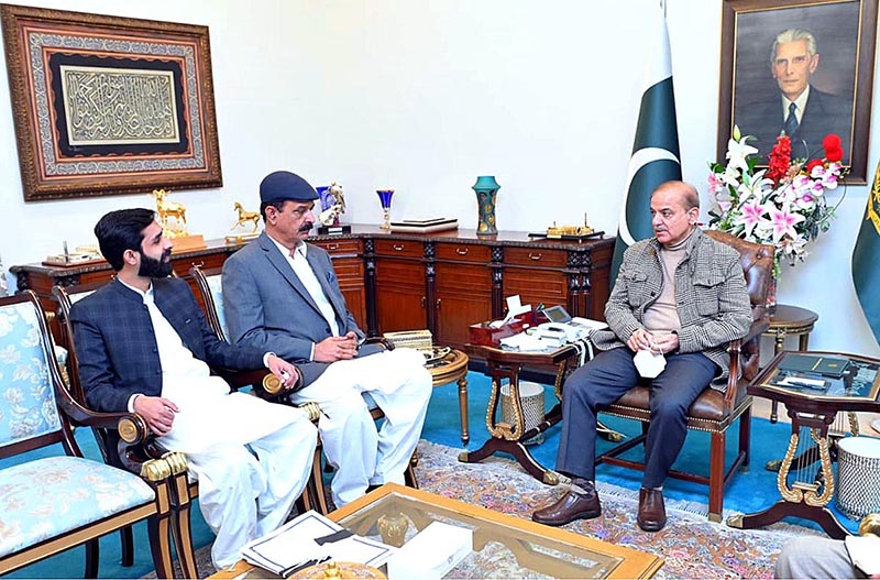 Member National Assembly Chaudhary Khalid Javed Warraich calls on Prime Minister Muhammad Shehbaz Sharif