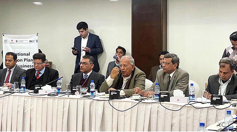 Federal Minister for Human Rights, Mian Riaz Hussain Pirzada chaired the 3rd meeting of inter-ministerial and inter-provincial steering committee for National Action Plan on Business and Human.