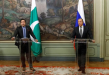 FMs of Pakistan, Russia hold talks on economic, energy cooperation