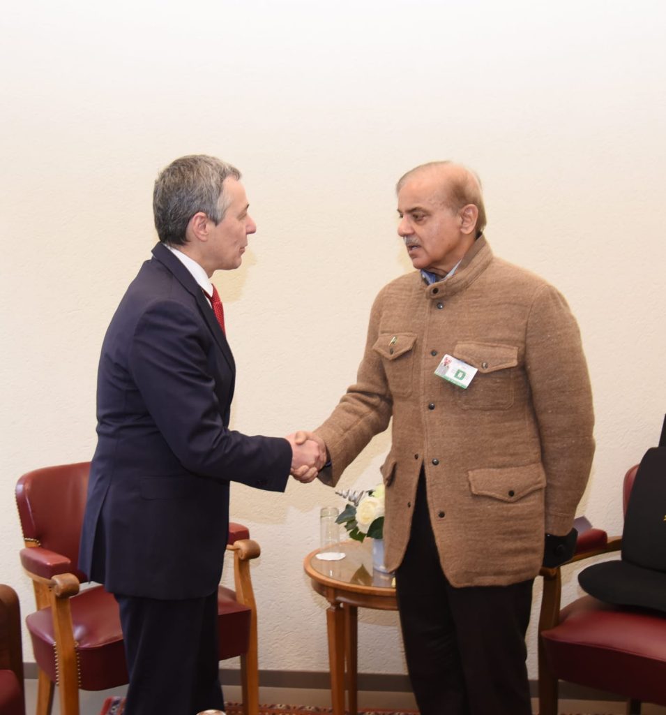 PM, Swiss Fed. Councillor discuss flood devastation