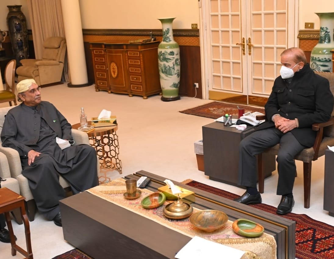 PM, Zardari discuss political situation