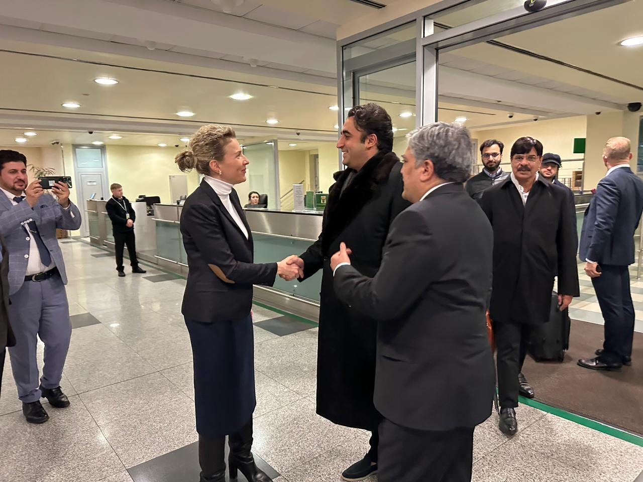 FM Bilawal arrives in Moscow on two-day official visit