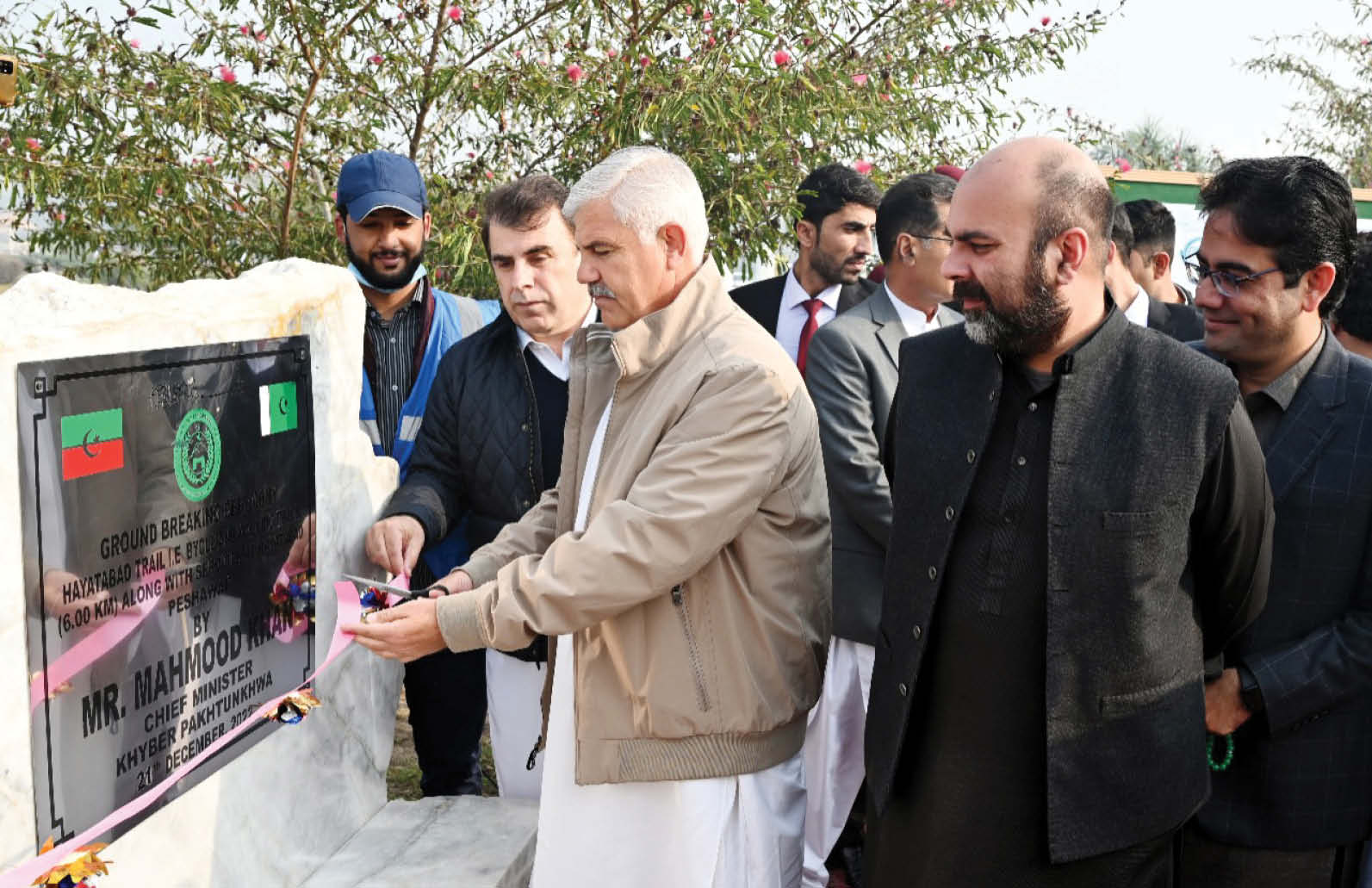 CM KP inaugurates different projects in AG Complex