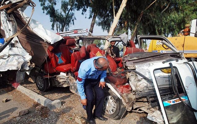 DSP, 4 family members killed in Pishin car-trailer collision