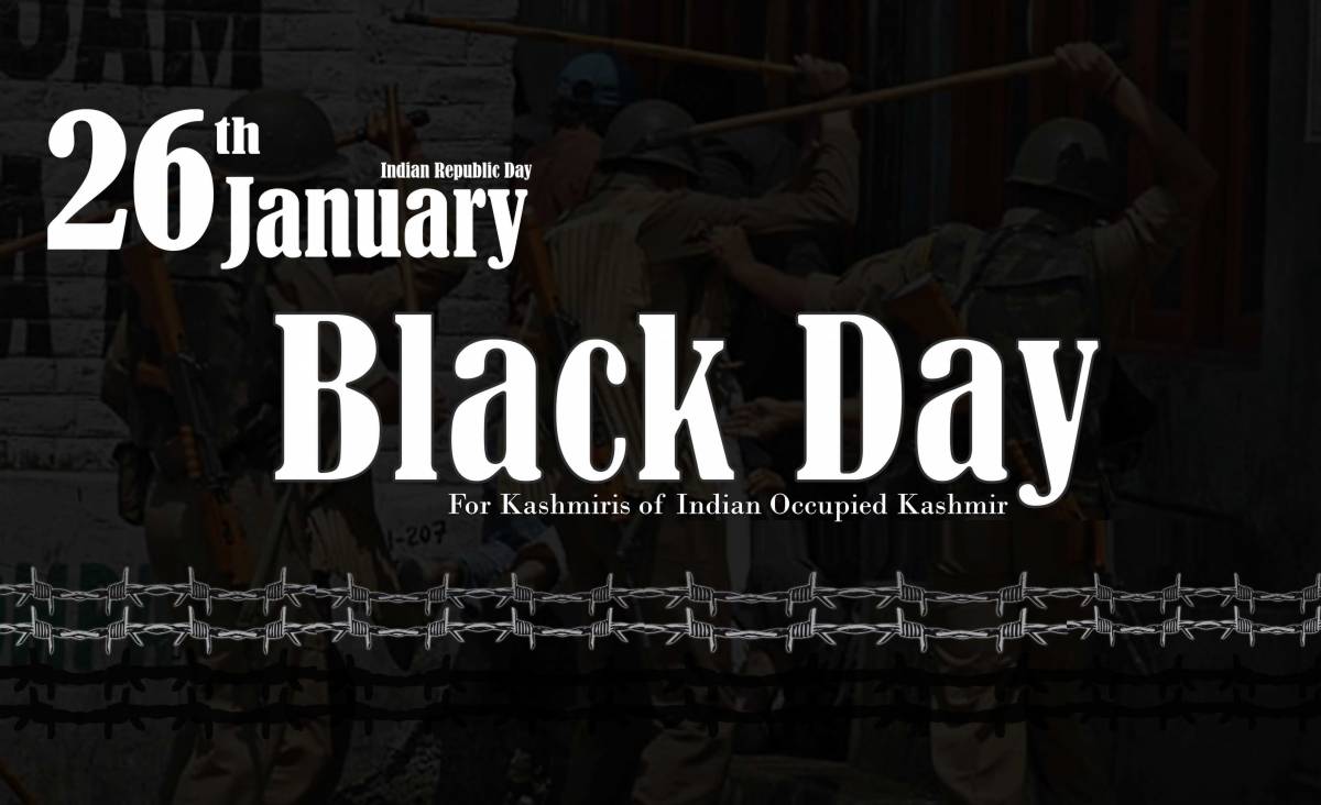 Kashmiris to observe India’s Republic Day as Black Day