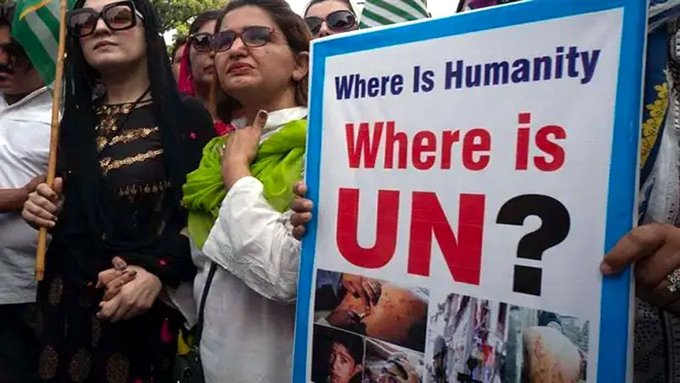 UN asked to fulfill obligations towards Kashmiris’ rights