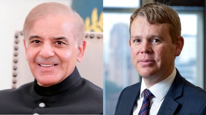 Shehbaz congratulates Chris Hipkins on becoming New Zealand PM Shehbaz congratulates Chris Hipkins on becoming New Zealand PM
